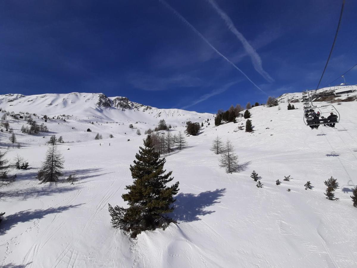 Studio 4 Pers A 100M Des Pistes- Vars Les Claux ภายนอก รูปภาพ