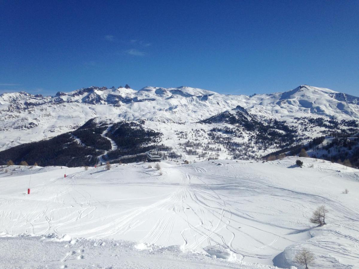Studio 4 Pers A 100M Des Pistes- Vars Les Claux ภายนอก รูปภาพ